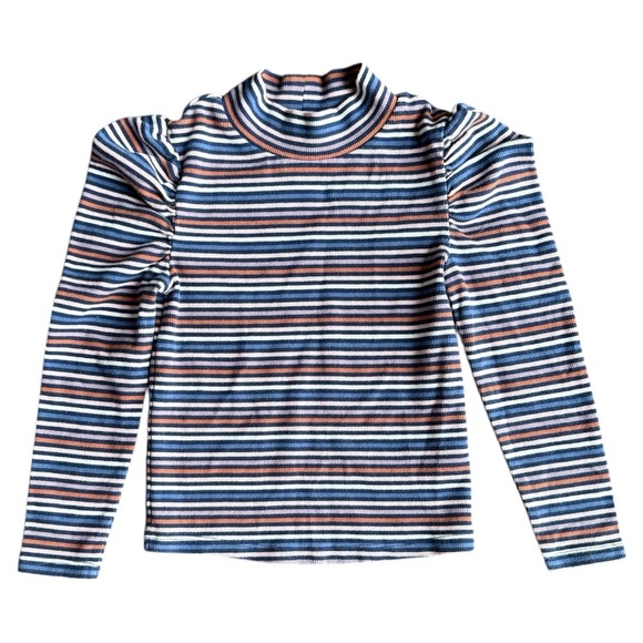 GAP Turtleneck Ribbed Long Sleeve Top 5 - Picture 1 of 4